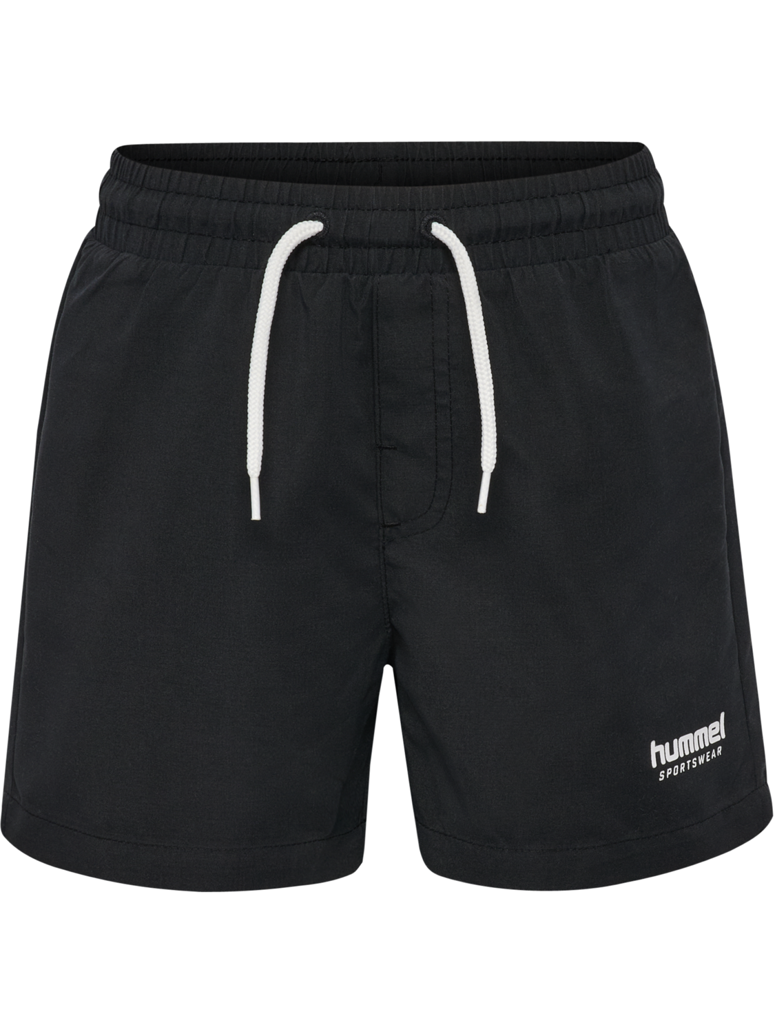 hmlJR REG BOARD SHORTS, BLACK, packshot
