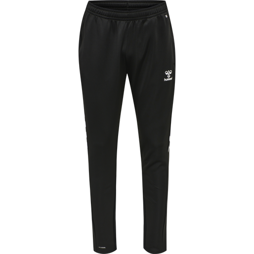 hmlCORE XK TRAINING POLY PANTS, BLACK/BLACK hmlCORE XK TRAINING POLY PANTS, BLACK/BLACK, packshot