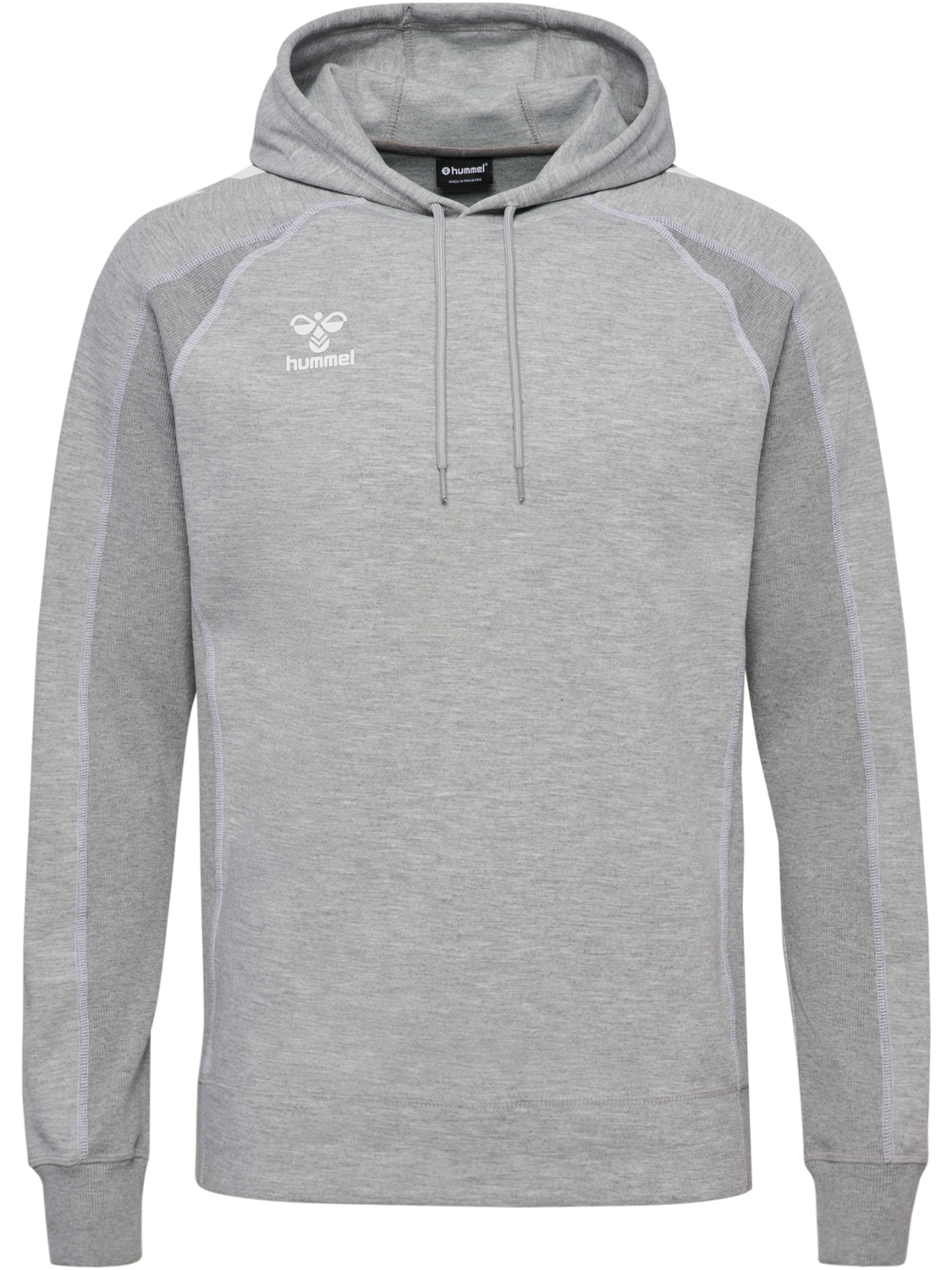 hmlMOVE 2.0 HOODIE, GREY MELANGE, packshot
