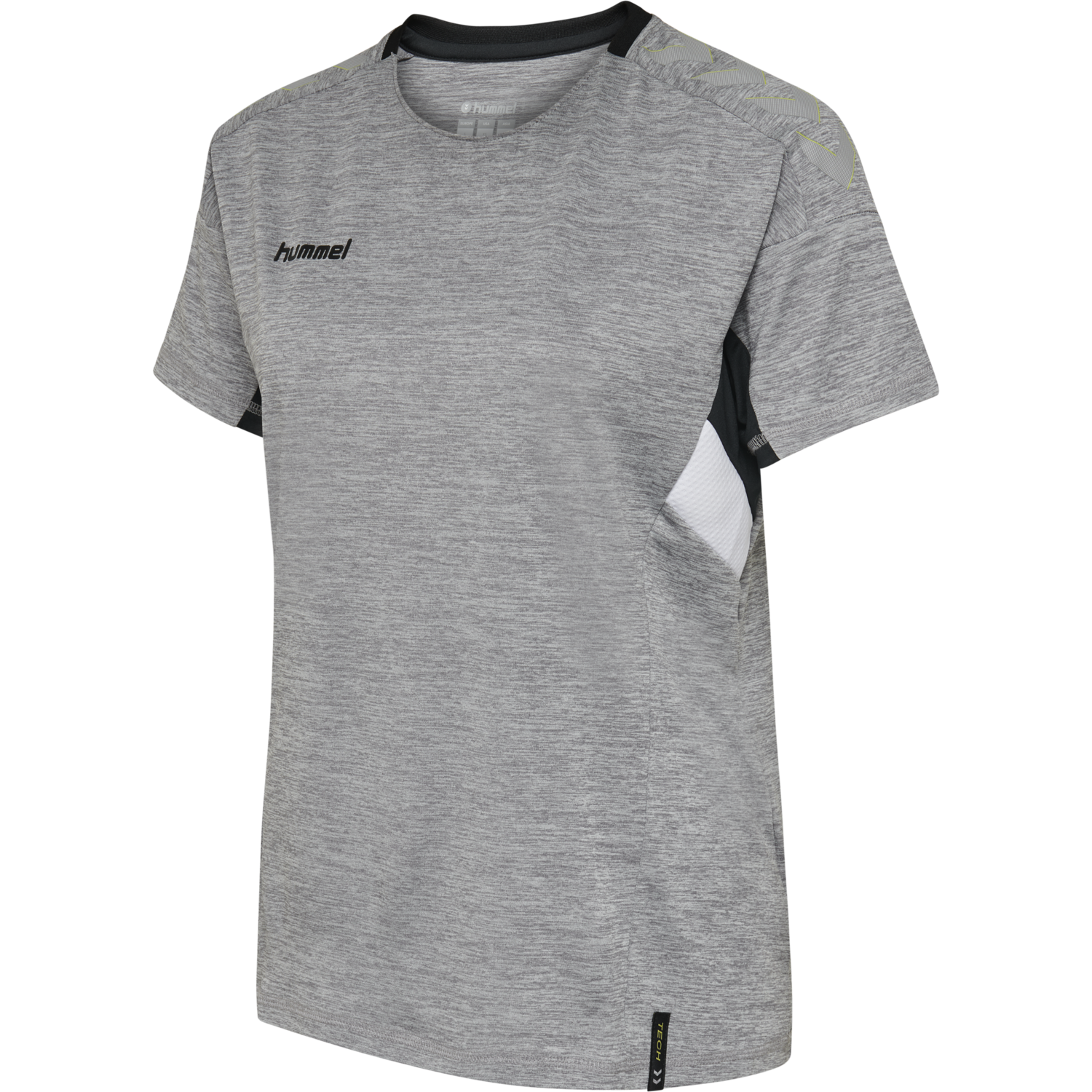 TECH MOVE JERSEY WOMAN S/S, GREY MELANGE, packshot