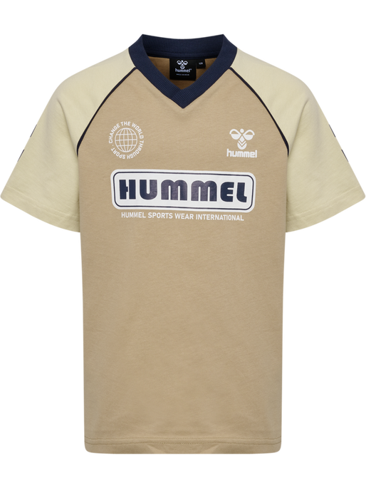 hmlROLF T-SHIRT S/S, CORNSTALK hmlROLF T-SHIRT S/S, CORNSTALK, packshot