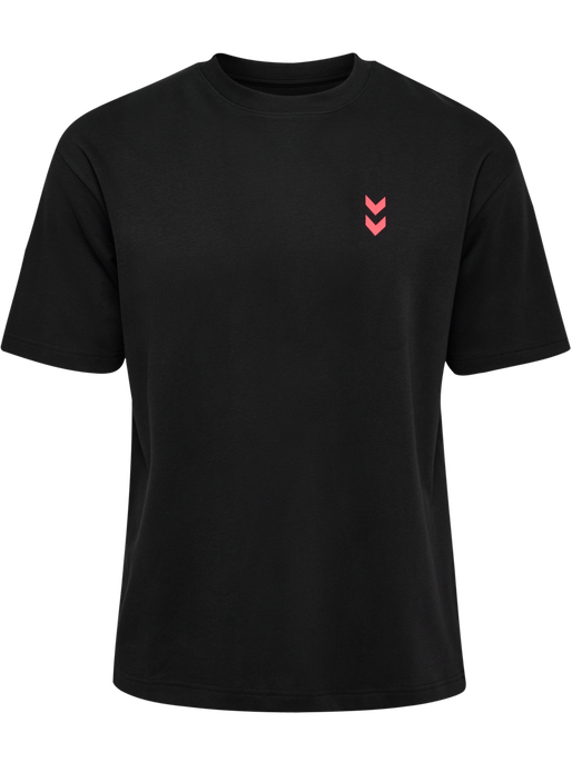hmlHIIT LOOSE T-SHIRT S/S, BLACK, packshot