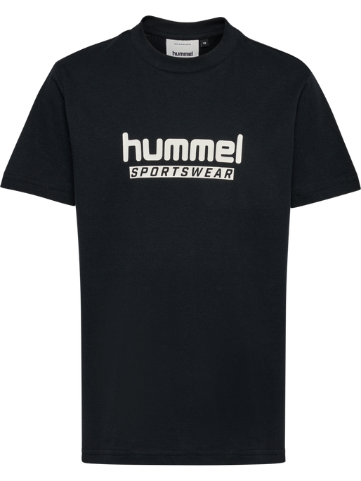 hmlJR BASE T-SHIRT S/S, BLACK, packshot