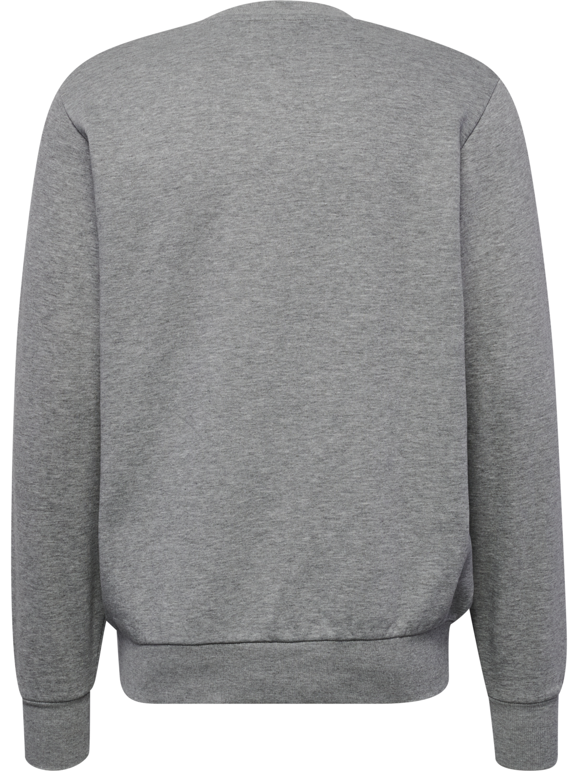 hmlGRAPHIC CREWNECK, GREY MELANGE, packshot