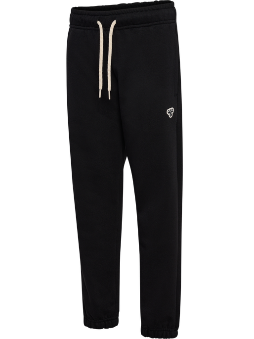 hmlJR LOOSE SWEATPANTS BEE, BLACK, packshot