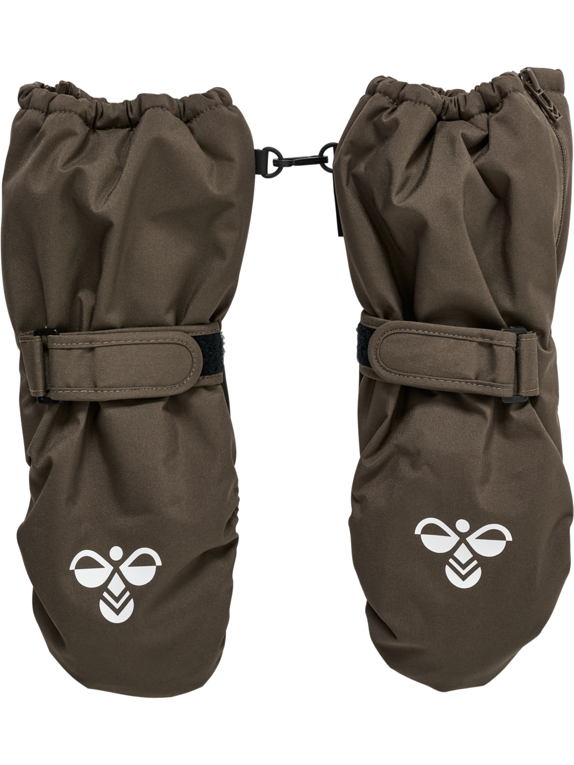 hmlIGLO TEX MITTENS, MAJOR BROWN, packshot