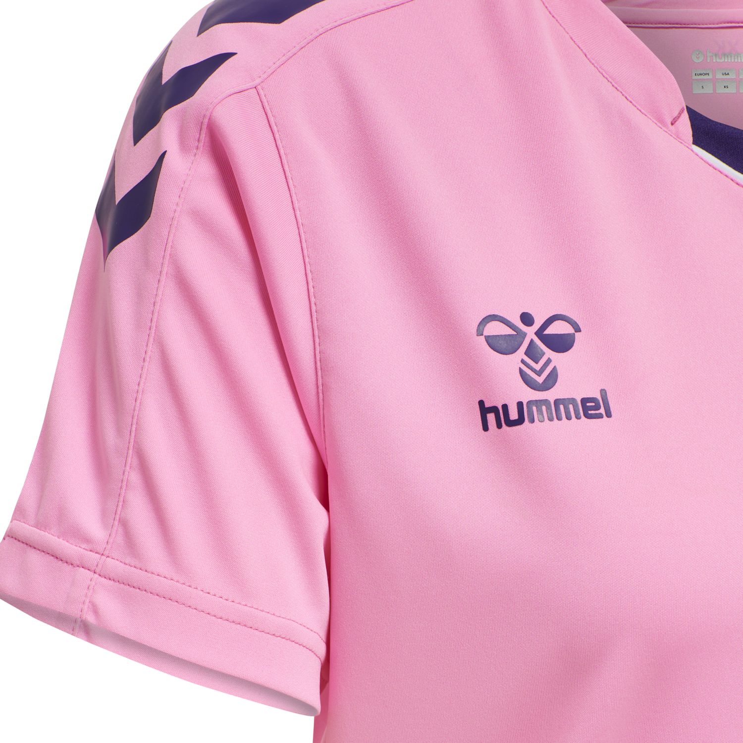 hmlCORE XK POLY JERSEY S/S WOMAN, COTTON CANDY, packshot