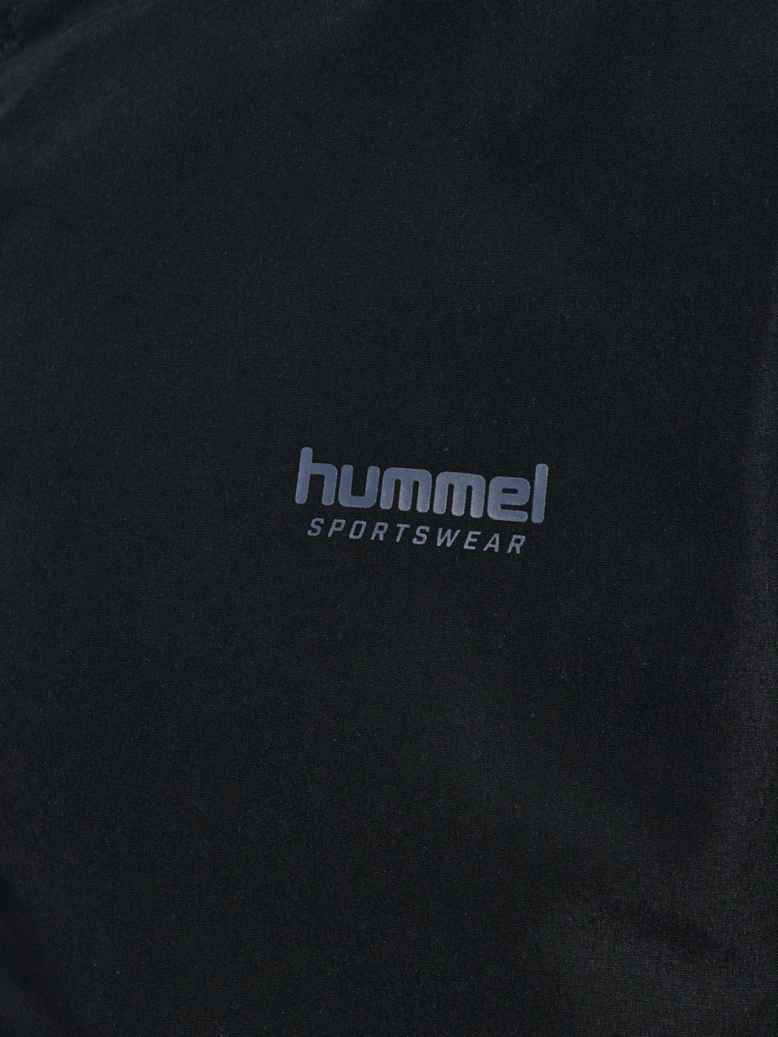 hmlLOOSE TRACK JACKET TOPSCORER, BLACK/EBONY, packshot