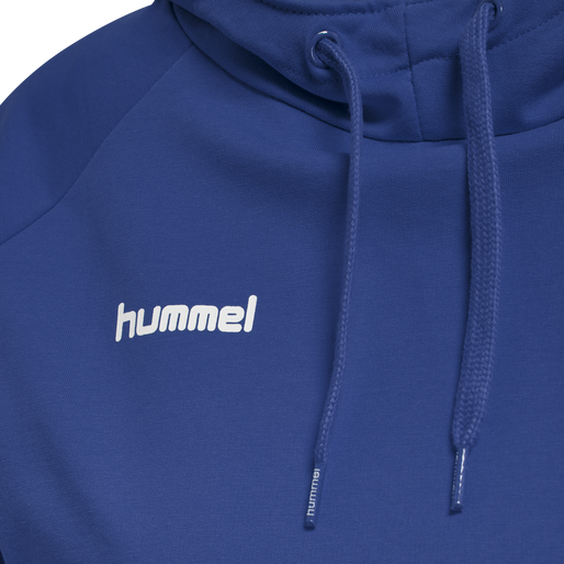 HMLGO COTTON HOODIE WOMAN, TRUE BLUE, packshot