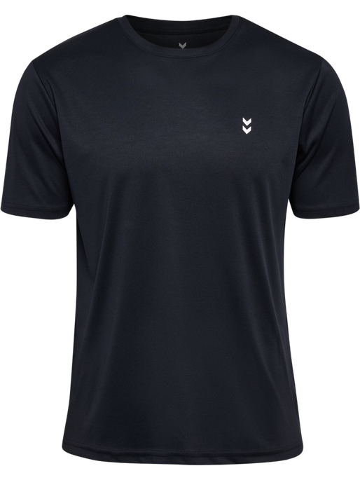 hmlPULSE TRAINING  T-SHIRT S/S, BLACK, packshot