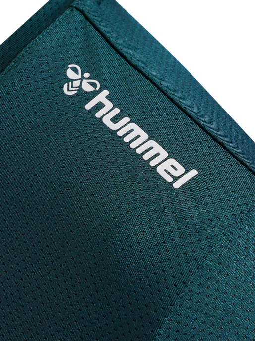 hmlMT AURA MESH T-SHIRT L/S, DEEP TEAL, packshot