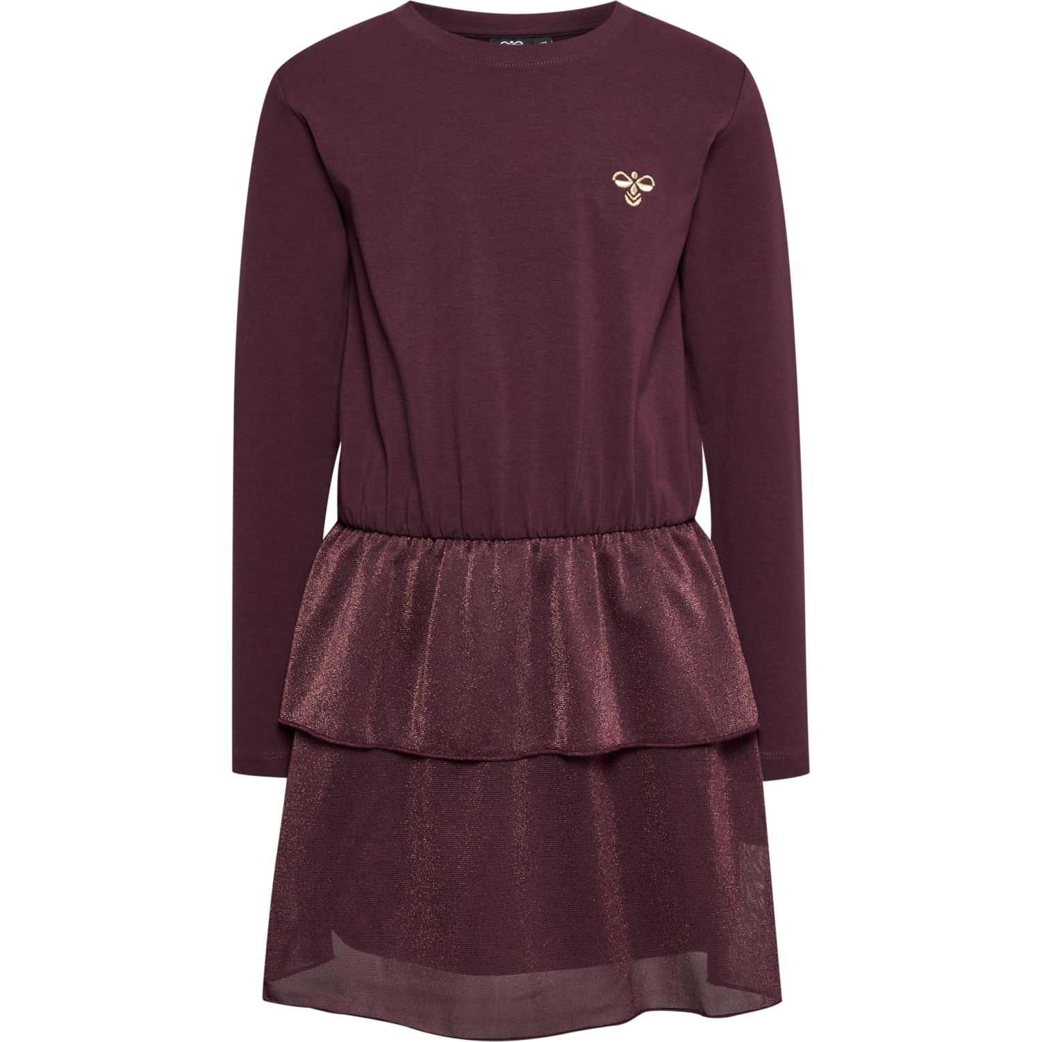 hmlELLY DRESS, CHOCOLATE TRUFFLE, packshot