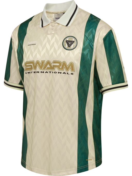 hmlLOOSE SOCCER JERSEY S/S, FOG hmlLOOSE SOCCER JERSEY S/S, FOG, packshot