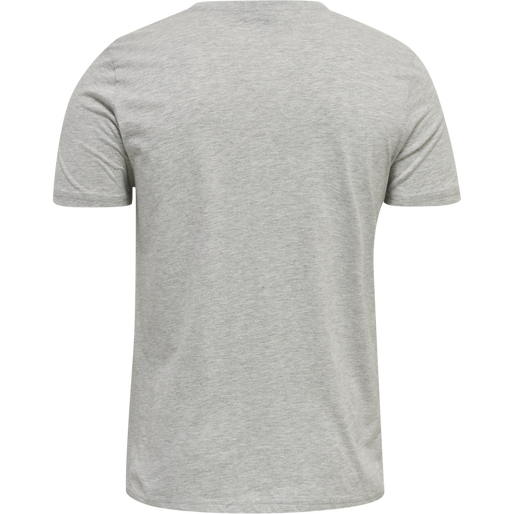 hmlLEGACY 2-PACK T-SHIRT, GREY MELANGE/BLUE NIGHTS, packshot