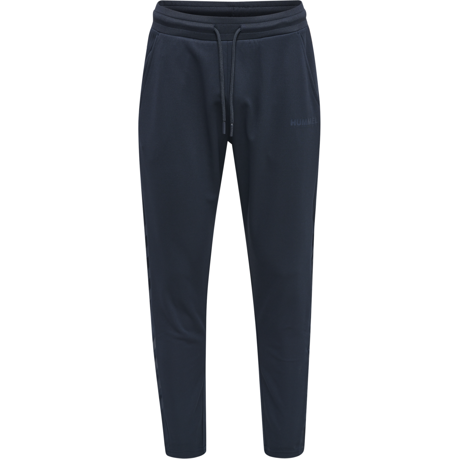 hmlLEGACY POLY TAPERED PANTS, BLUE NIGHTS, packshot