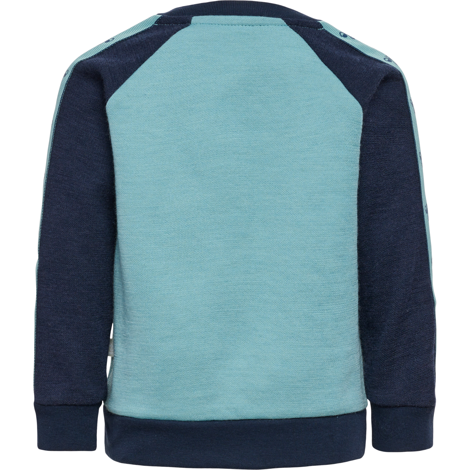 hmlWULBATO SWEATSHIRT, MINERAL BLUE, packshot