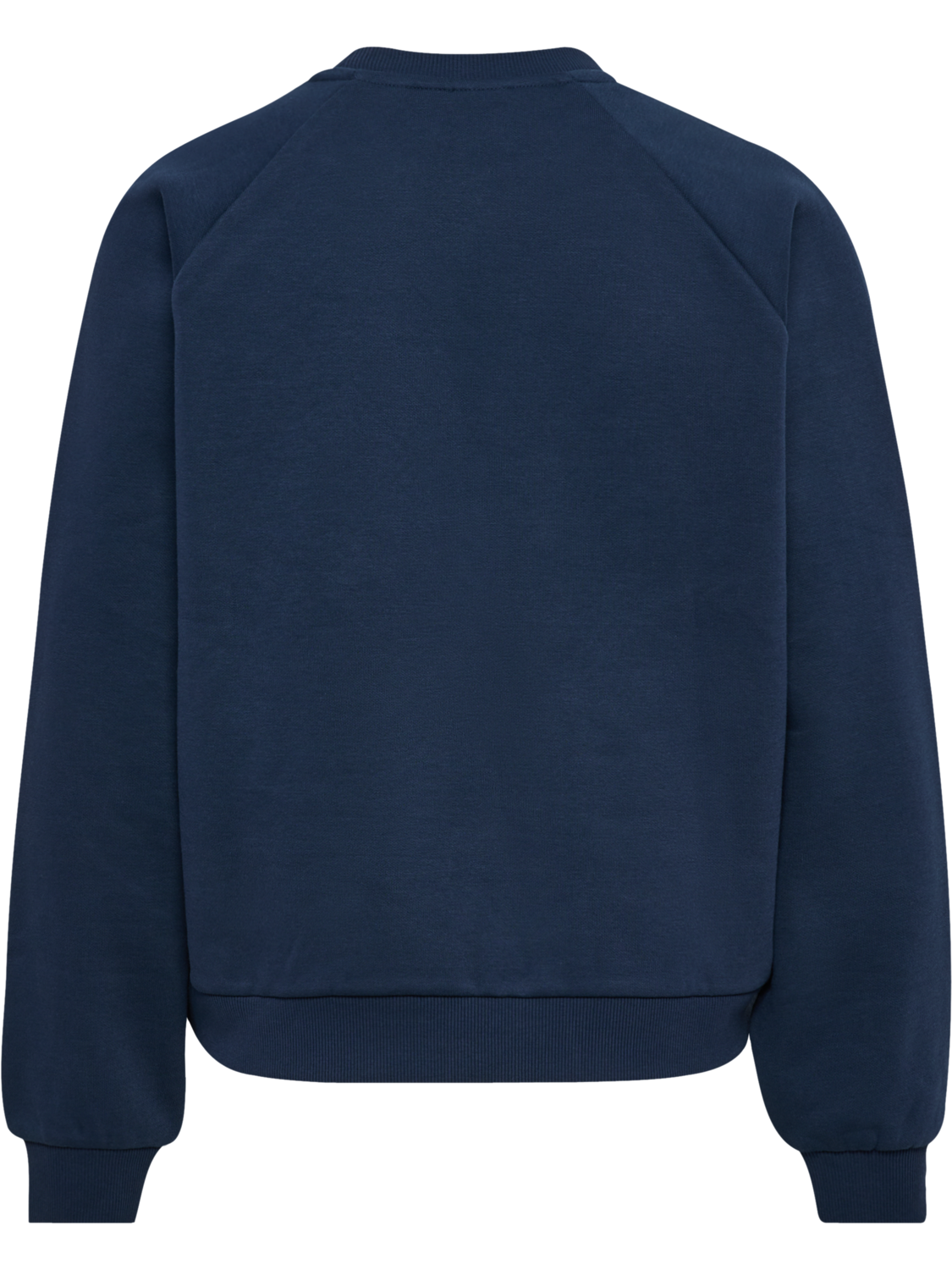 hmlKEEPER W BOXY GRAPHIC CREWNECK, DRESS BLUES, packshot