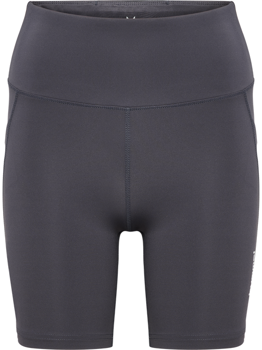 hmlPULSE HIGH WAIST SHORT TIGHTS, BLACKENED PEARL, packshot
