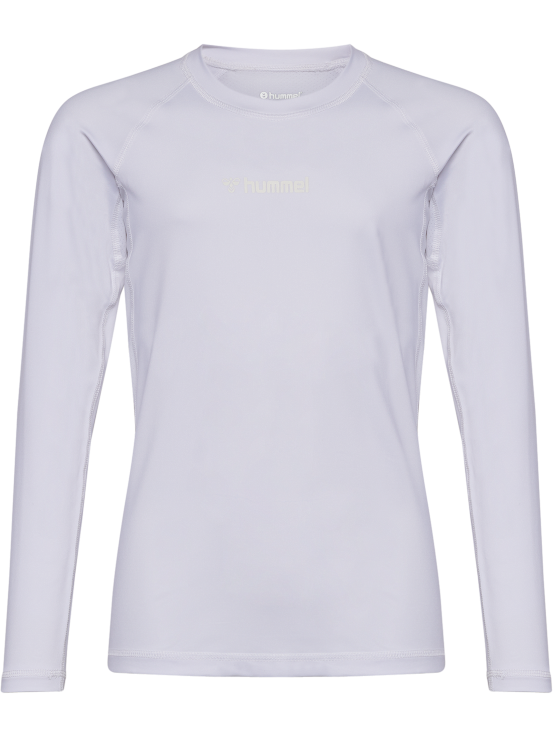 hmlBL PERFORMANCE TEE L/S KIDS, WHITE, packshot