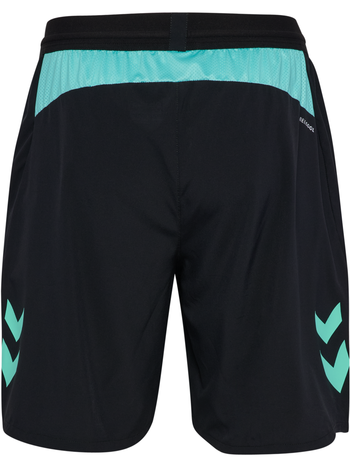hmlBLAZE 2.0 TRAINING SHORTS, BLACK/POOL BLUE, packshot