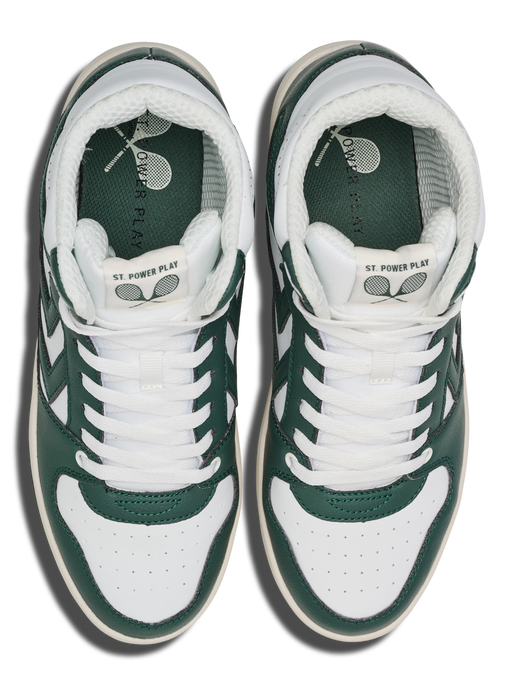 ST. POWER PLAY MID RT, WHITE/GREEN, packshot