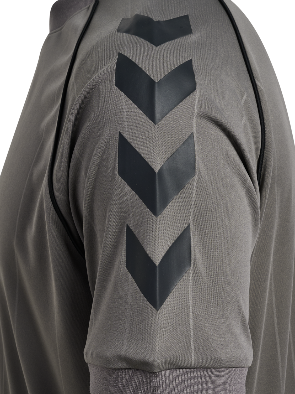 hmlPITCH T-SHIRT S/S, CHARCOAL GRAY, packshot