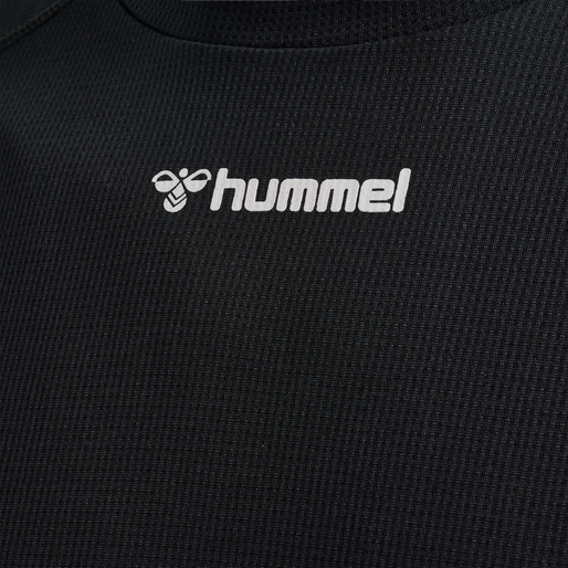 hmlMT BOW T-SHIRT, BLACK, packshot