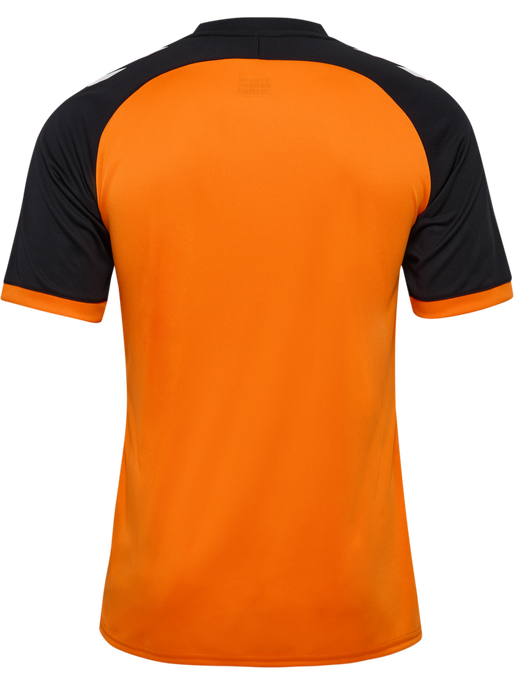 hmlMATCH LEAGUE JERSEY S/S, ORANGE TIGER/BLACK, packshot