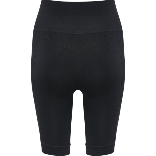 hmlTIF SEAMLESS CYLING SHORTS, BLACK, packshot