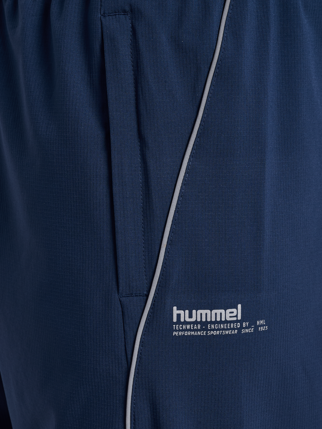 hmlPULSE WOVEN PANTS, DRESS BLUES, packshot