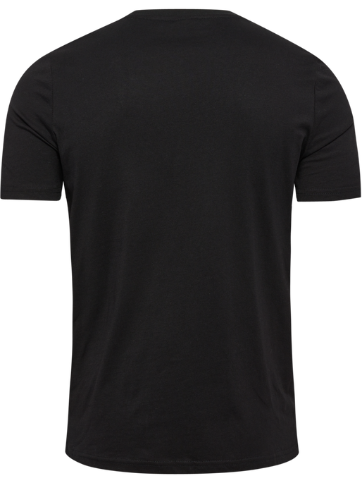 hmlBOOSTER T-SHIRT, BLACK, packshot