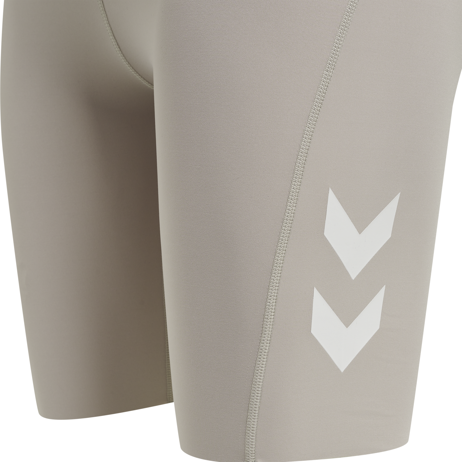 hmlMT GRACE HW TIGHT SHORTS, CHATEAU GRAY, packshot