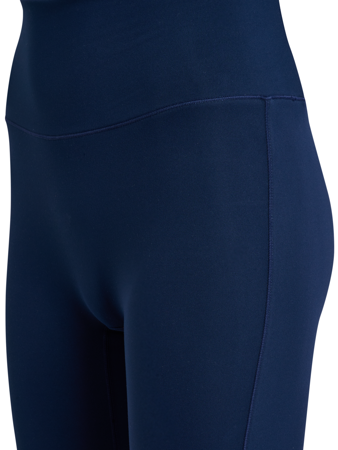 hmlYOGA HIGH WAIST FLARE W TIGHTS, DRESS BLUES, packshot
