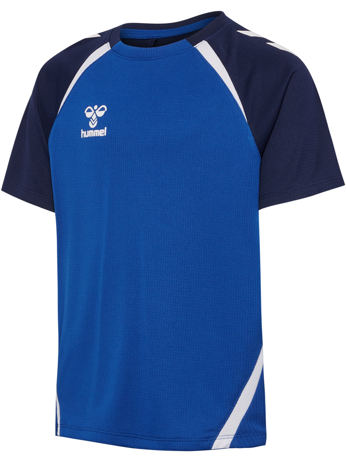 hmlLEAD 2.0 JERSEY S/S KIDS, TRUE BLUE/MARINE, packshot