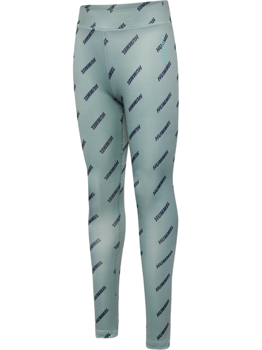 hmlSILJE TIGHTS, ICEBERG GREEN hmlSILJE TIGHTS, ICEBERG GREEN, packshot