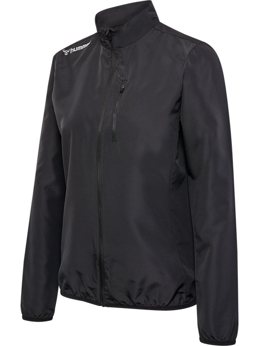 hmlRUN JACKET WOMAN, BLACK hmlRUN JACKET WOMAN, BLACK, packshot
