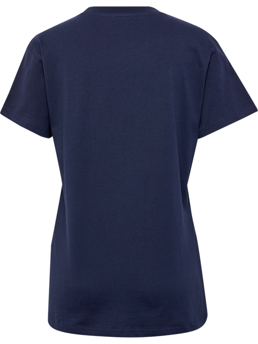 hmlGO 2.0 LOGO T-SHIRT S/S WOMAN, MARINE, packshot