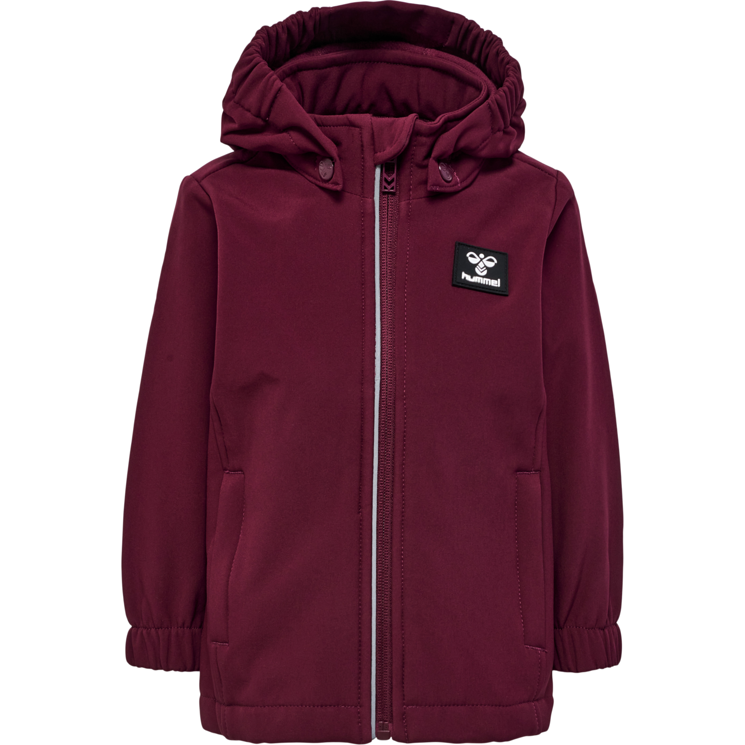 hmlMARS TEX MINI SOFTSHELL JACKET, WINDSOR WINE, packshot