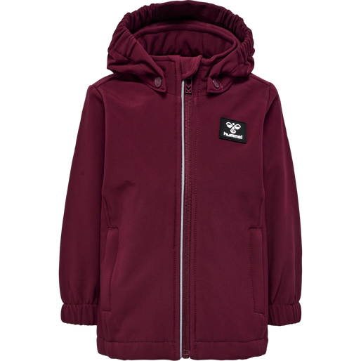 hmlMARS TEX MINI SOFTSHELL JACKET, WINDSOR WINE hmlMARS TEX MINI SOFTSHELL JACKET, WINDSOR WINE, packshot