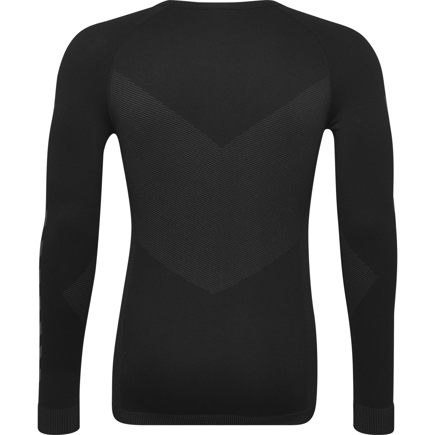 HUMMEL FIRST SEAMLESS JERSEY L/S K, BLACK, packshot