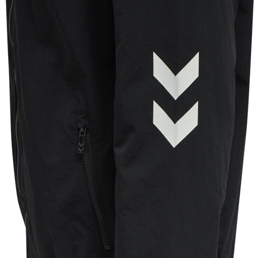 hmlLGC MUSA WOV ZIP JACKET, BLACK, packshot