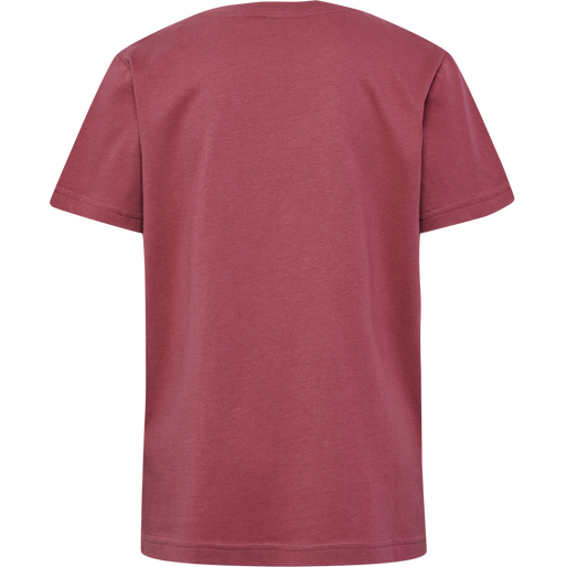 hmlTRES T-SHIRT S/S 2-PK, MINERAL BLUE/DECO ROSE, packshot