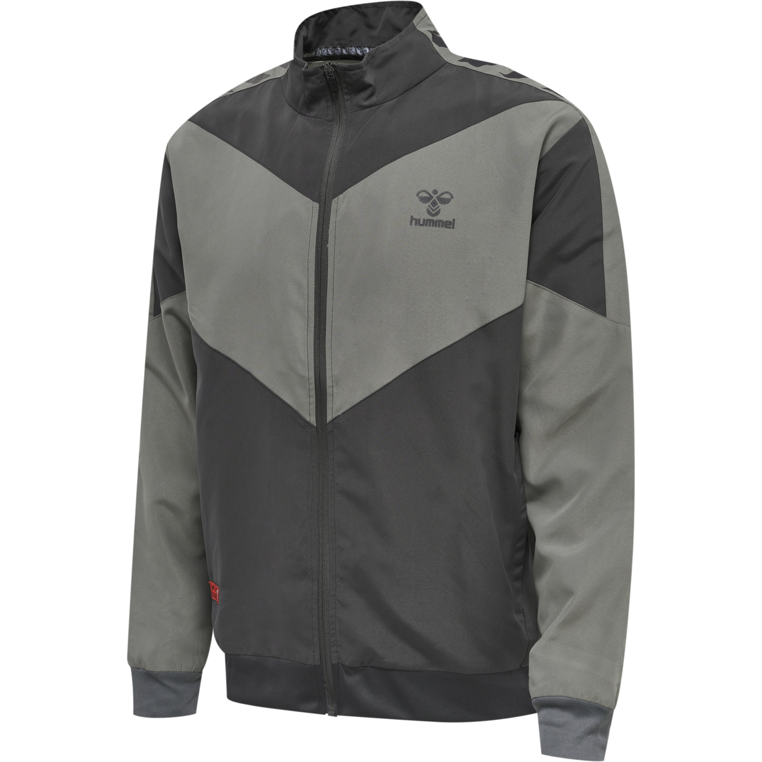 hmlPRO GRID WALK OUT  JACKET, FORGED IRON/QUIET SHADE, packshot