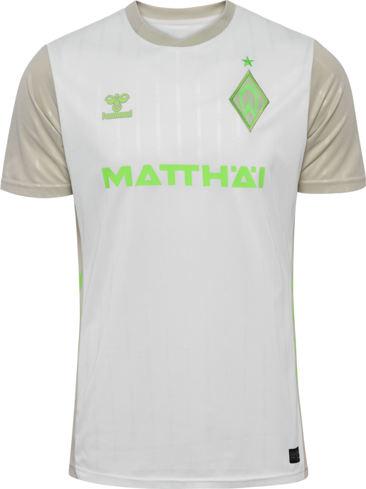 WER 25/26 AWAY JERSEY S/S, SNOW WHITE, packshot