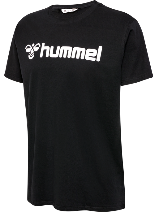 hmlGO 2.0 LOGO T-SHIRT S/S, BLACK hmlGO 2.0 LOGO T-SHIRT S/S, BLACK, packshot