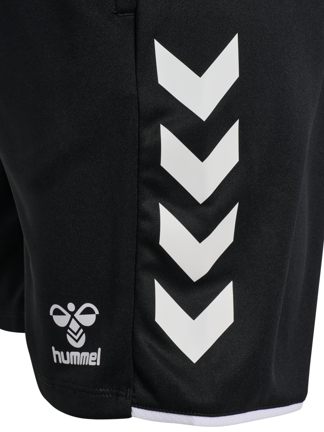 hmlCORE 2.0 TRAINING SHORTS, BLACK/WHITE, packshot