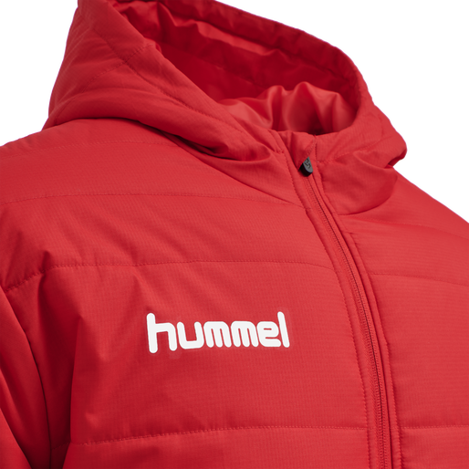hmlPROMO SHORT BENCH JACKET, TRUE RED, packshot