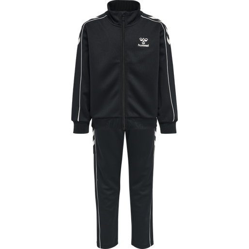 hmlTRACK TRACKSUIT, BLACK, packshot