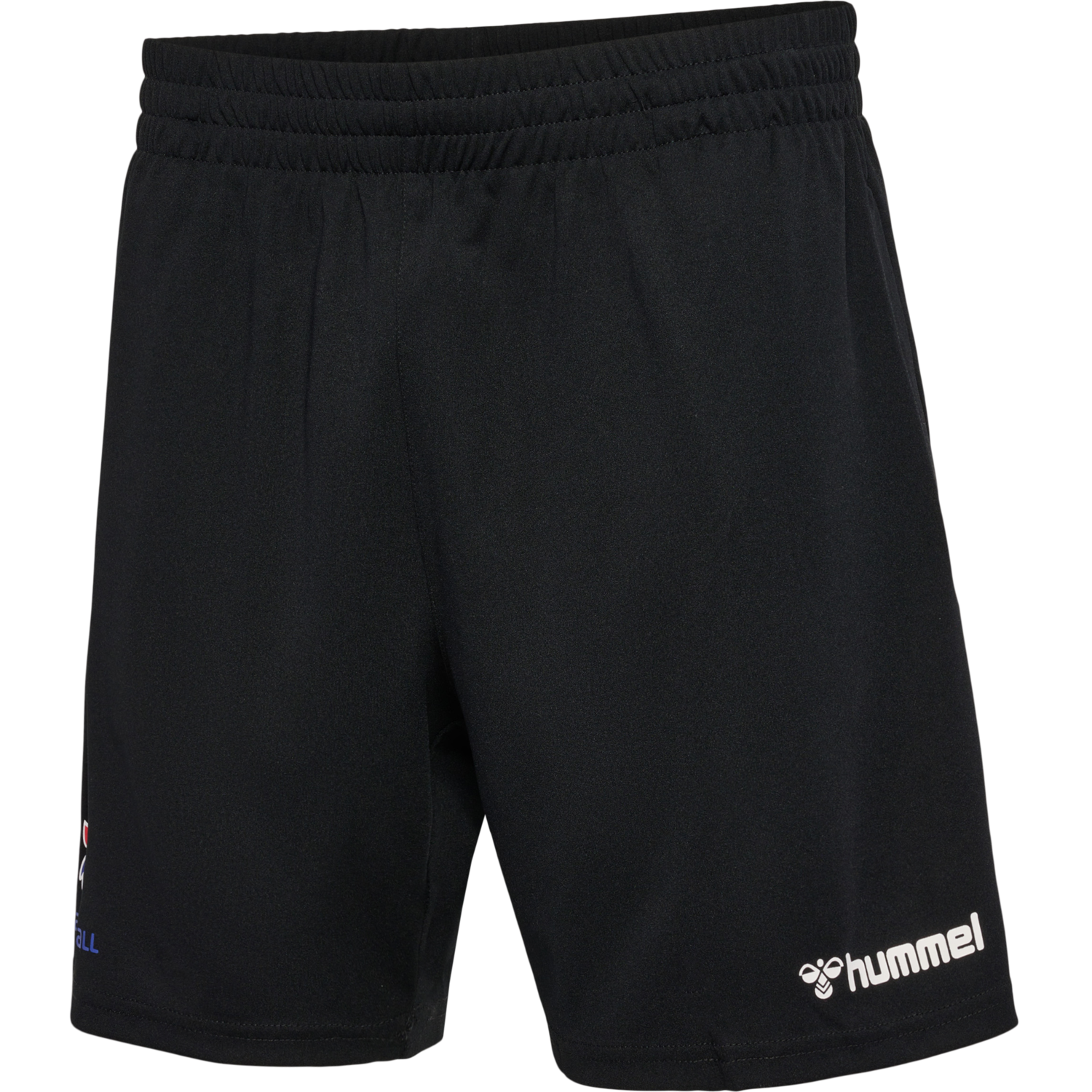 FFHB REFEREE POLY SHORTS, BLACK, packshot