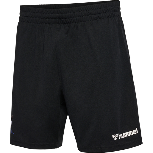 FFHB REFEREE POLY SHORTS, BLACK FFHB REFEREE POLY SHORTS, BLACK, packshot